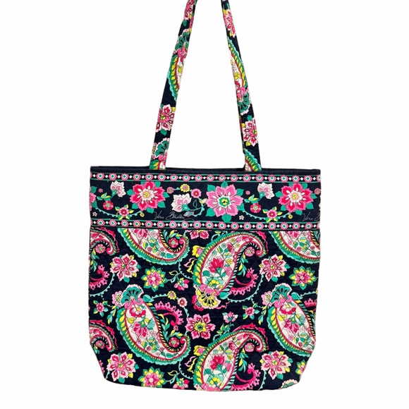 Vera Bradley Handbags - Vera Bradley Petal Paisley Tote Bag Handbag Purse